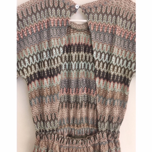 Muted Topshop Romper With Open Back - Picture 3 of 3